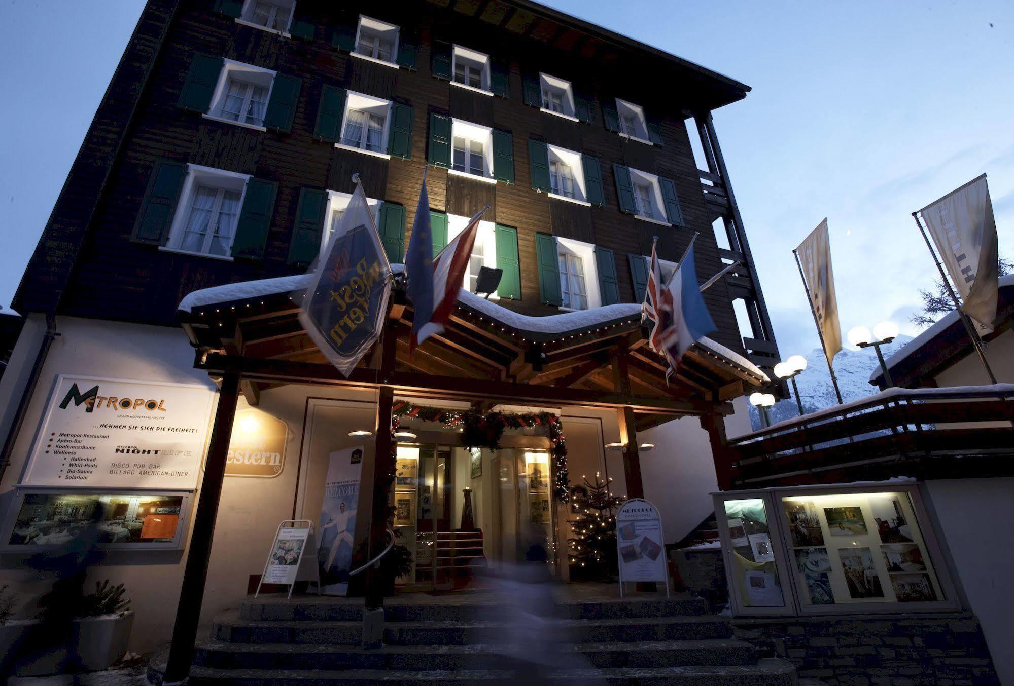 Hotel Metropol Saas Fee Dış mekan fotoğraf
