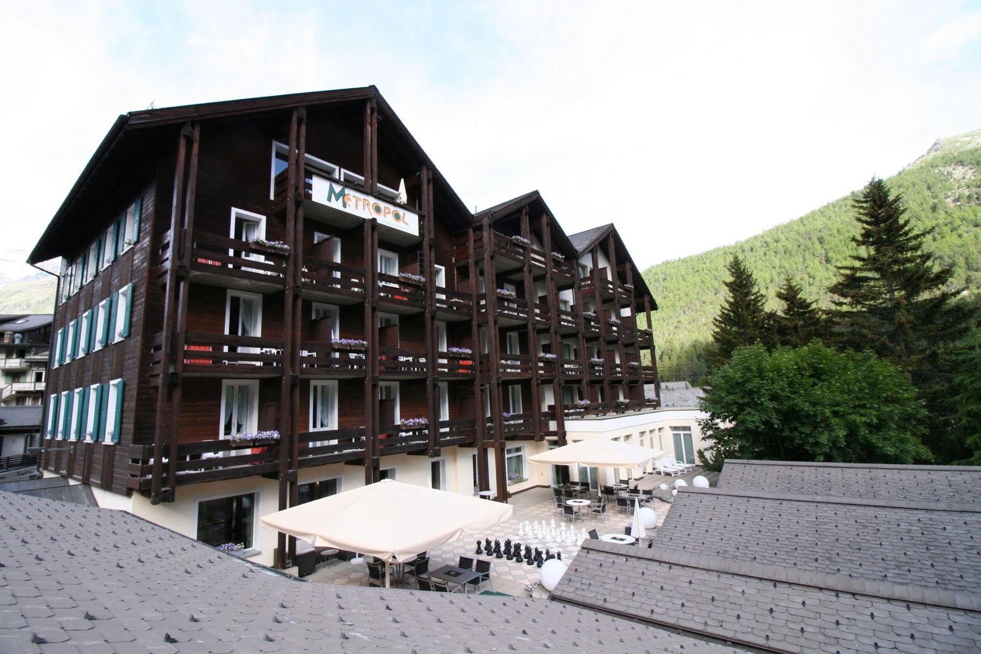 Hotel Metropol Saas Fee Dış mekan fotoğraf